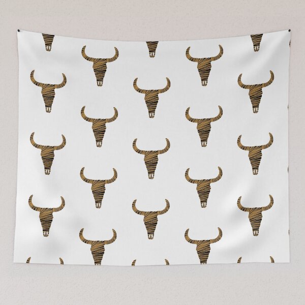 Item preview, Bull skull designed and sold by alczar.