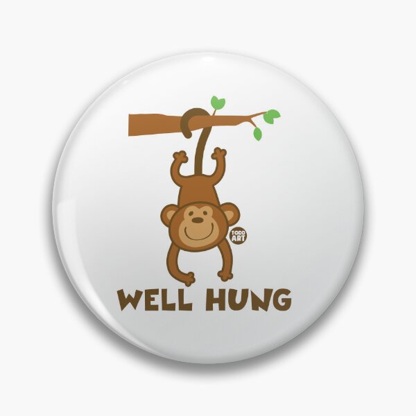 Item preview, WELL HUNG MONKEY designed and sold by TODD GOLDMAN.