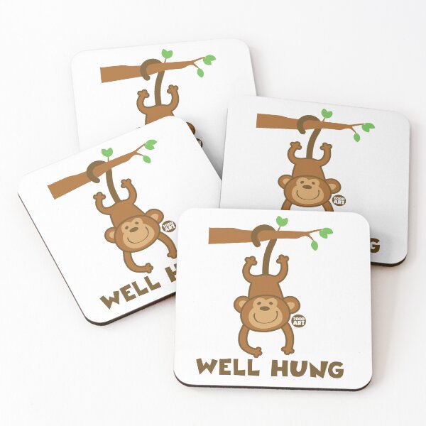 Item preview, WELL HUNG MONKEY designed and sold by TODD GOLDMAN.