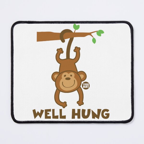 Item preview, WELL HUNG MONKEY designed and sold by TODD GOLDMAN.