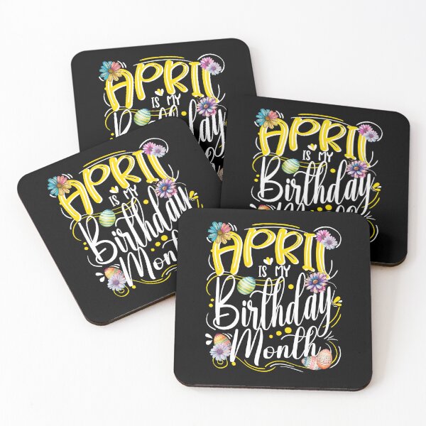 Item preview, April my Birthday Month, April Celebration designed and sold by orangeblue21.