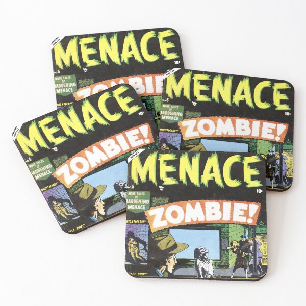 Item preview, Eerie Vintage Comic Book Depicts Zombie Menace designed and sold by ArtComixHaven.