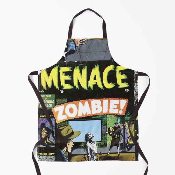 Item preview, Eerie Vintage Comic Book Depicts Zombie Menace designed and sold by ArtComixHaven.