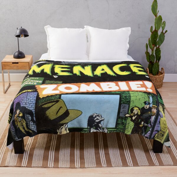 Item preview, Eerie Vintage Comic Book Depicts Zombie Menace designed and sold by ArtComixHaven.