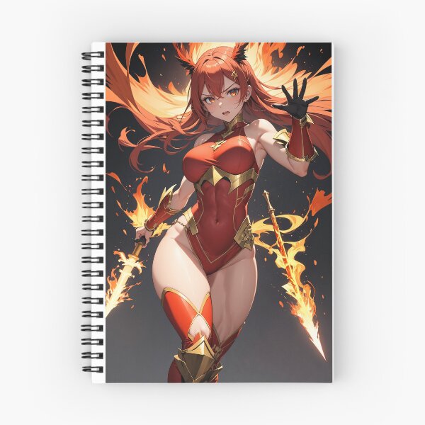 Item preview, My Cute Anime Girl, Crimson Flame designed and sold by iloveanimechibi.