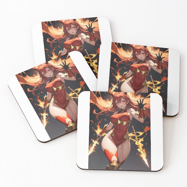 Item preview, My Cute Anime Girl, Crimson Flame designed and sold by iloveanimechibi.