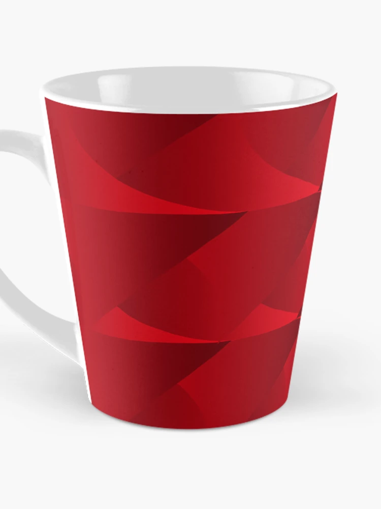 Thumbnail 3 of 4, Coffee Mug, Abstract Radiant Red Pattern designed and sold by RGSMOOTHFINGER.