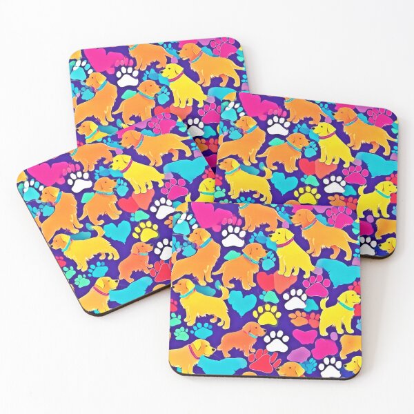 Item preview, Colorful Dog Paws designed and sold by Health And Fitness Posts e-Store.