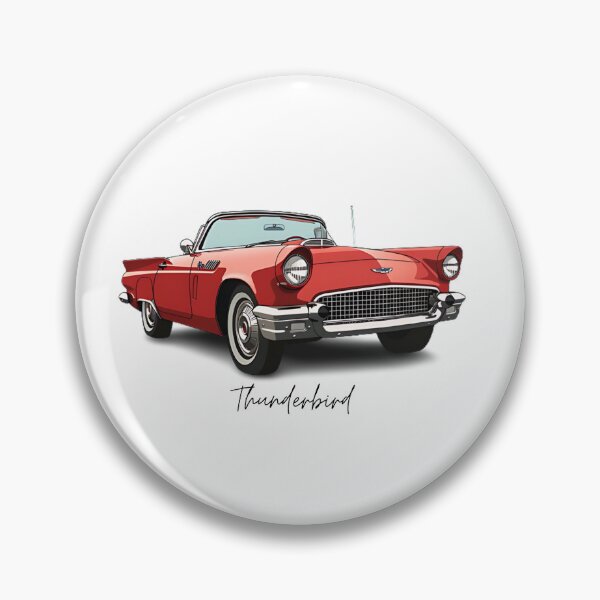 Aperçu de l'œuvre Ford Thunderbird cabriolet - Baby Bird classique créée et vendue par M0ntyman1010.