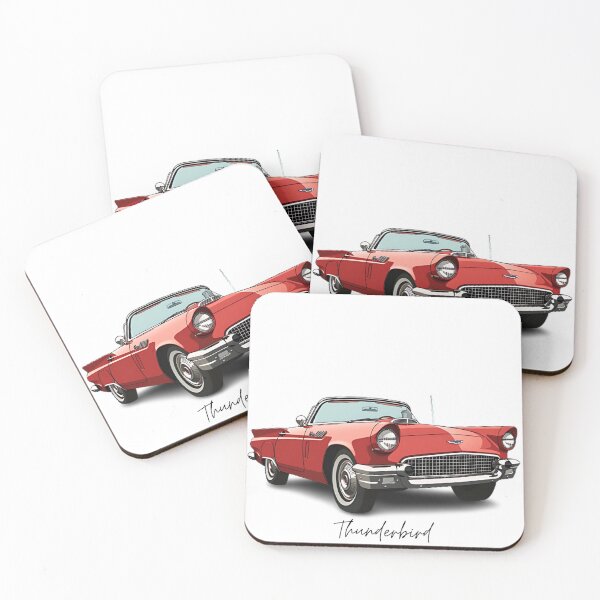 Aperçu de l'œuvre Ford Thunderbird cabriolet - Baby Bird classique créée et vendue par M0ntyman1010.