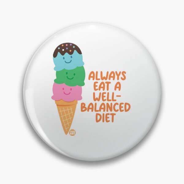 Item preview, WELL-BALANCED DIET ICE CREAM designed and sold by TODD GOLDMAN.