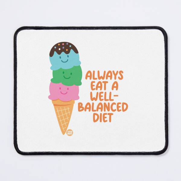 Item preview, WELL-BALANCED DIET ICE CREAM designed and sold by TODD GOLDMAN.