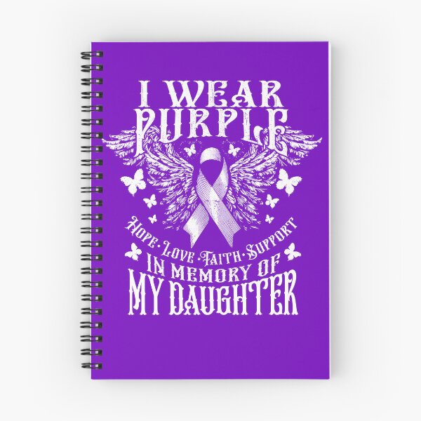 Item preview, I Wear Purple In Memory Of My Daughter Overdose Awareness Gear designed and sold by DynamicDesign.