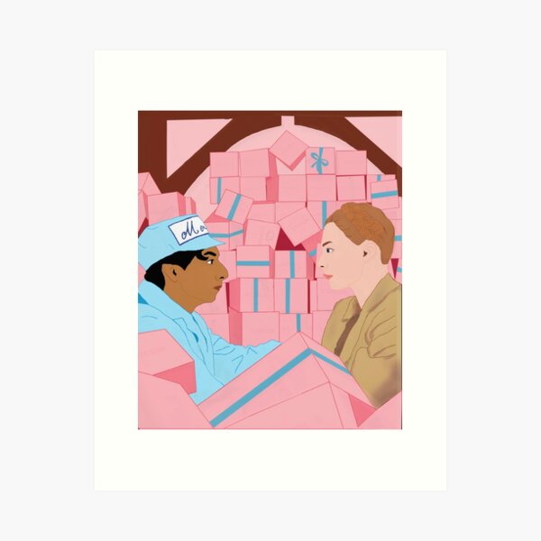 Grand Budapest Hotel Art Print