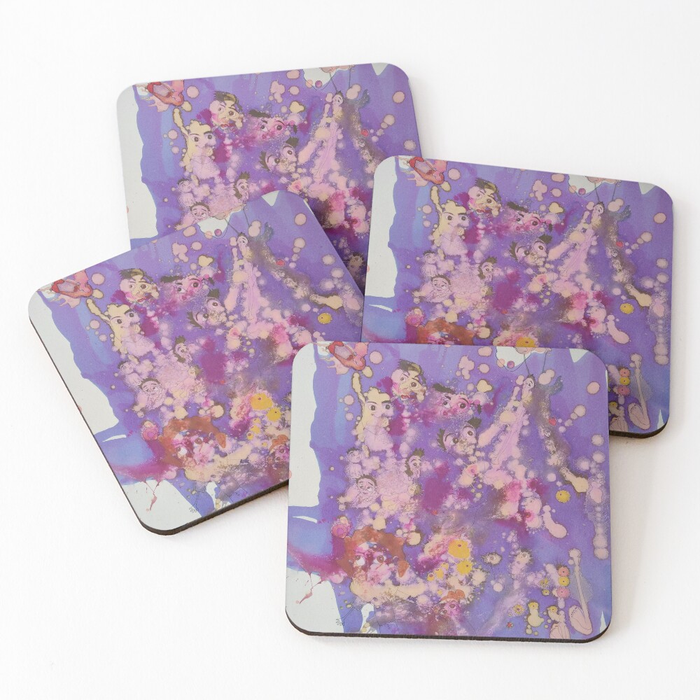 Item preview, Coasters (Set of 4) designed and sold by Rorschach68.
