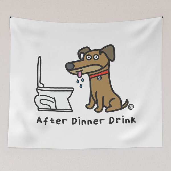 Item preview, WHADDUP DOG - AFTER DINNER DRINK designed and sold by TODD GOLDMAN.