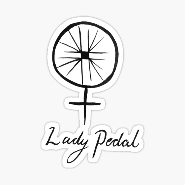 Item preview, Lady Pedal designed and sold by LadyPedalMCR.