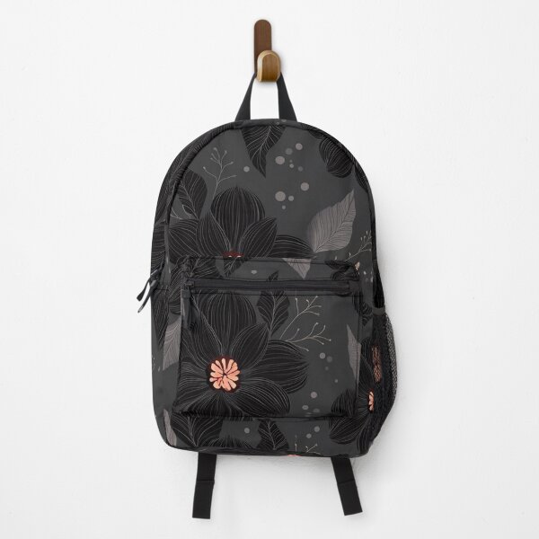 Item preview, Black and Grey Floral Pattern designed and sold by ossiagraphics.