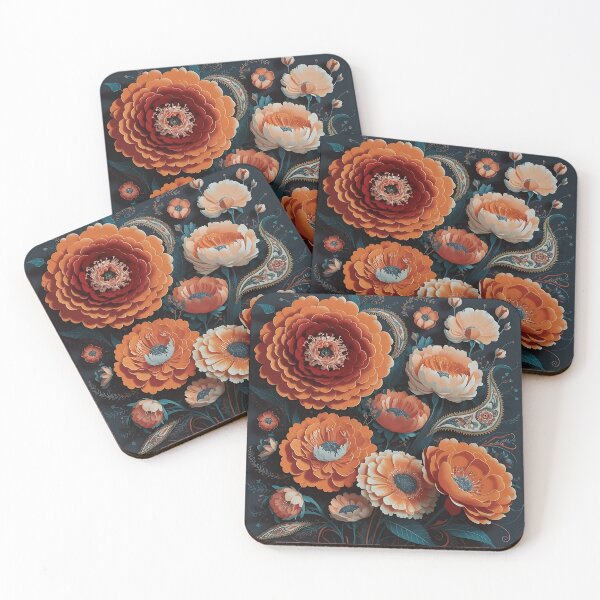 Item preview, Floral Nocturne Pattern designed and sold by Haji  Kamora.