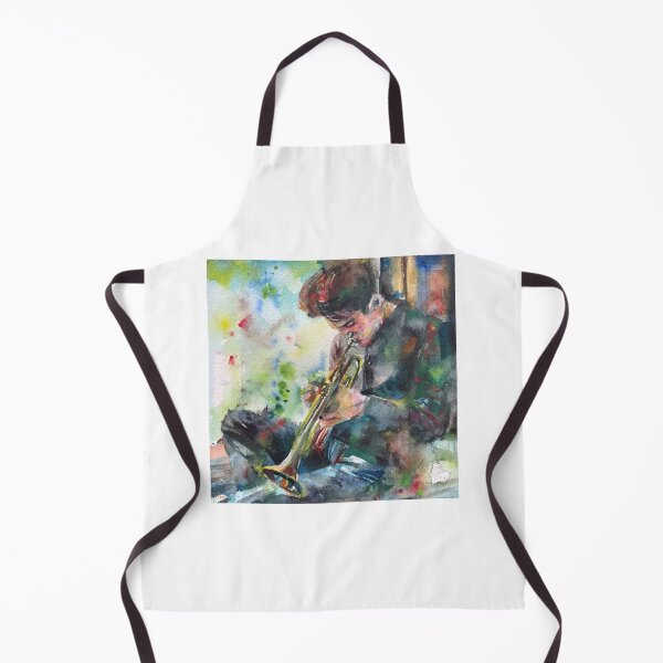 Item preview, CHET BAKER watercolor portrait .1 designed and sold by lautir.