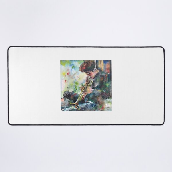 Item preview, CHET BAKER watercolor portrait .1 designed and sold by lautir.