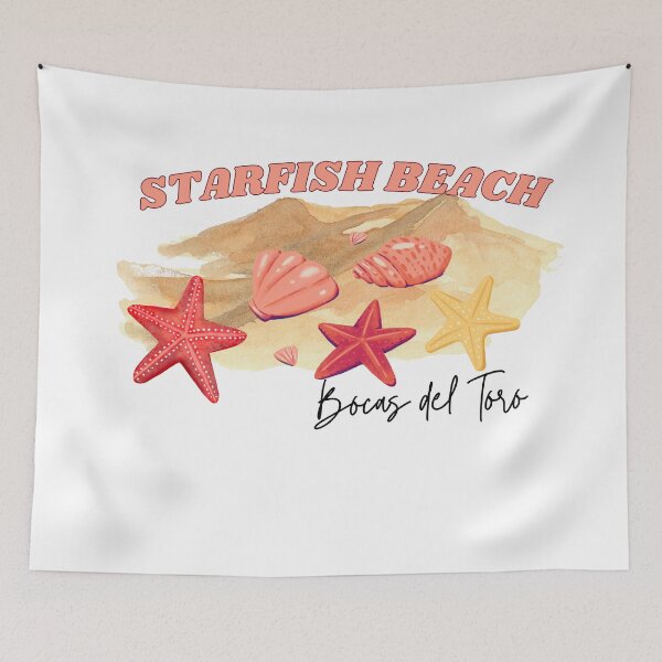Item preview, Starfish Beach Bocas Del Toro Playa Estrella Panama Surfing Beach Isla Colon designed and sold by julyperson.