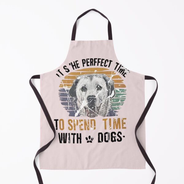 Item preview, it's perfect time to spend time with dogs designed and sold by CanvaSnap ⭐⭐⭐⭐⭐.