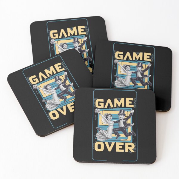 Item preview, GAME OVER - Gamer Wedding designed and sold by Kashear.