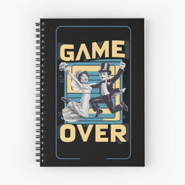 Item preview, GAME OVER - Gamer Wedding designed and sold by Kashear.