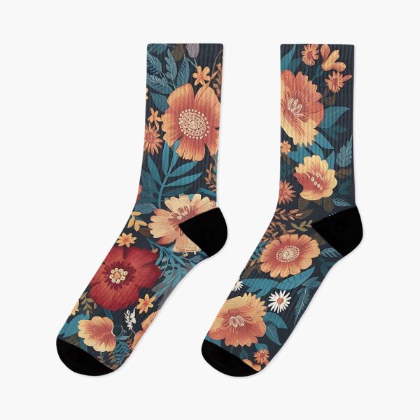 Item preview, Floral Nocturne Pattern designed and sold by Haji  Kamora.