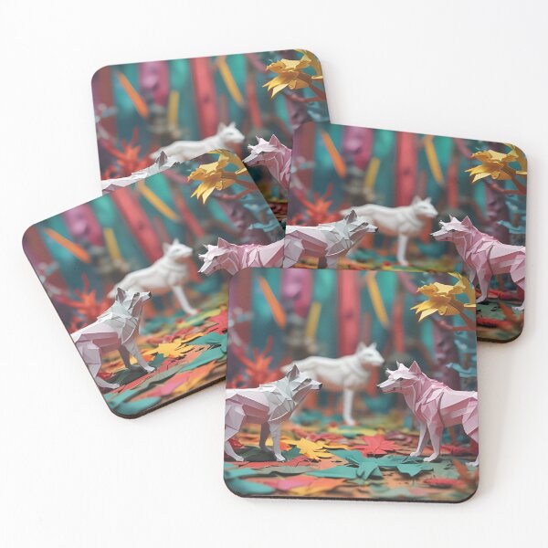 Item preview, Wolves of Origami  designed and sold by pUNKnown.
