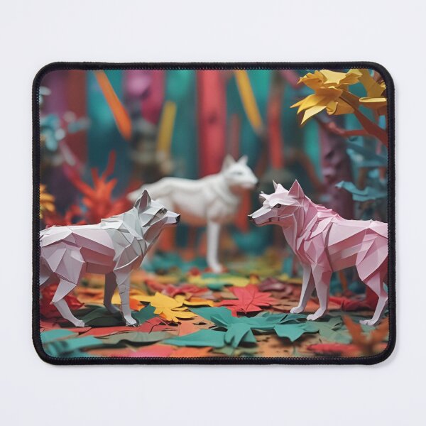Item preview, Wolves of Origami designed and sold by pUNKnown.