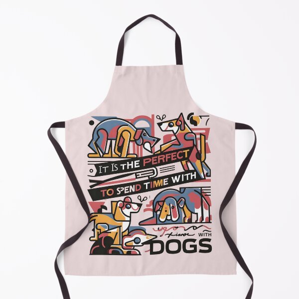 Item preview, it's perfect time to spend time with dogs designed and sold by CanvaSnap ⭐⭐⭐⭐⭐.