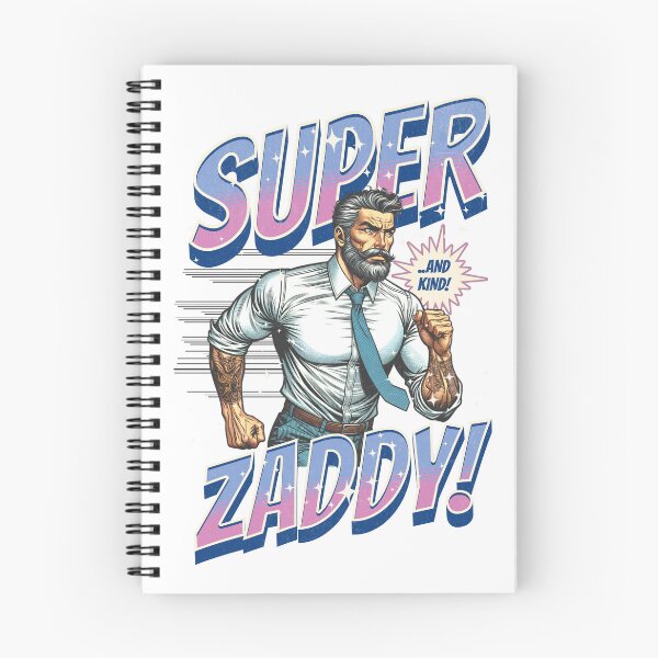 Artikelvorschau, Super Zaddy | Comicbuch zum Vatertag mit heißem Ehemann entworfen und verkauft von mthompson2130.