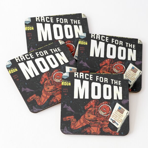 Item preview, Cosmic Conquest The Dramatic Race for the Moon designed and sold by ArtComixHaven.