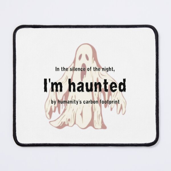 Item preview, Haunted Green living sustainable lifestyle funny design - light edition designed and sold by theconfusedangler.