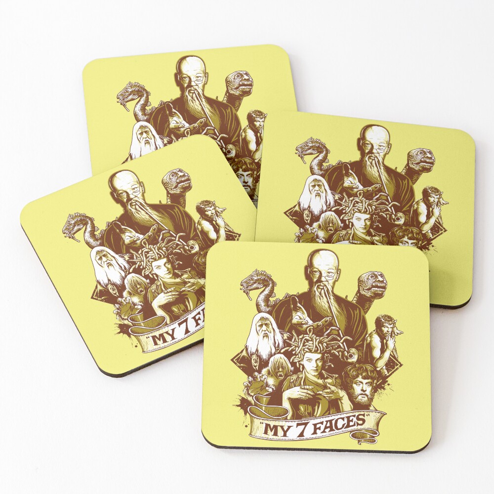 Item preview, Coasters (Set of 4) designed and sold by RoniNucleart.