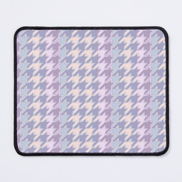 Item preview, Beautiful and Elegant Houndstooth Print Pattern Seamless Design in Pink, Lilac or purple, blue Beige colors designed and sold by RSDigitalPrintDesign.