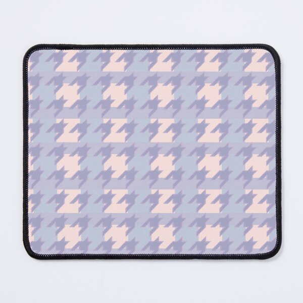 Item preview, Beautiful and Elegant Houndstooth Print Pattern Seamless Design in Pink, Lilac or purple, blue Beige colors designed and sold by RSDigitalPrintDesign.