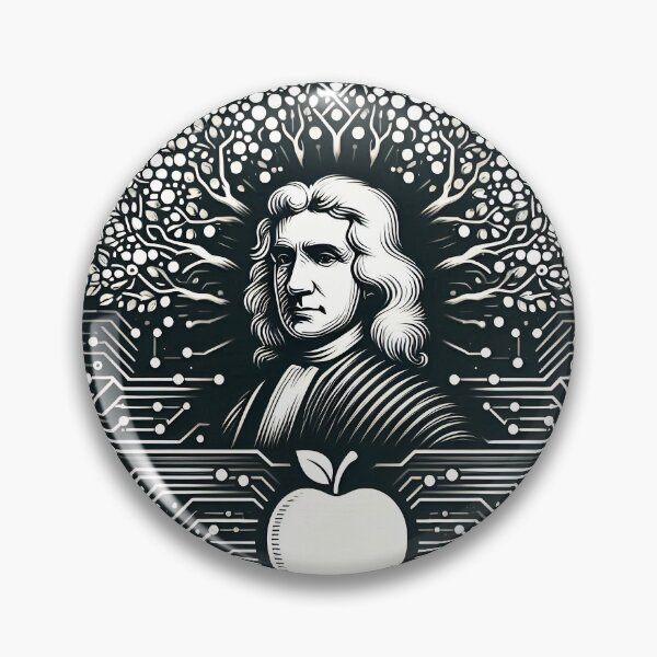Item preview, A Minimalist Art of Sir Issac Newton  designed and sold by PaintedPixels01.