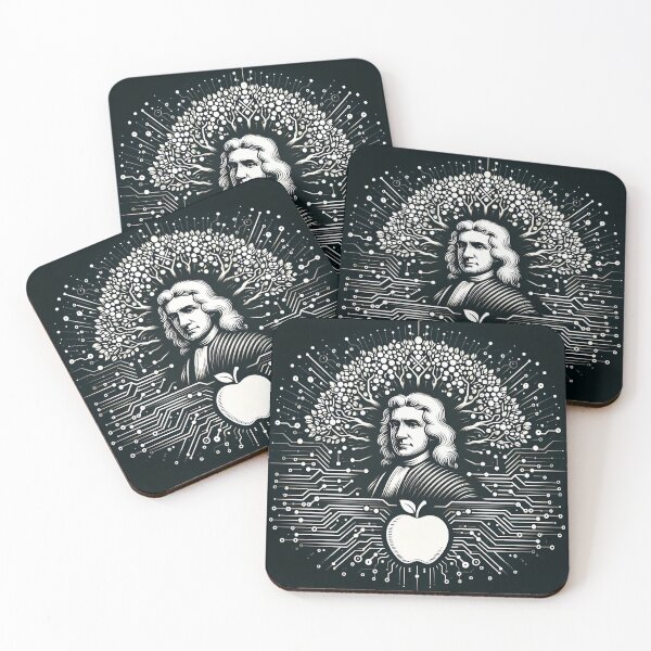 Item preview, A Minimalist Art of Sir Issac Newton  designed and sold by PaintedPixels01.