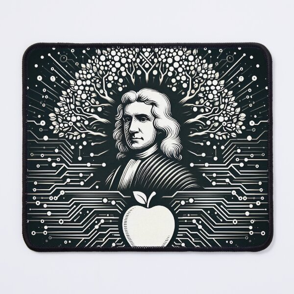 Item preview, A Minimalist Art of Sir Issac Newton  designed and sold by PaintedPixels01.