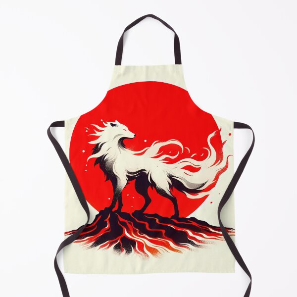 Item preview, Lava Fire Wolf, Ai Generated Art designed and sold by ACC .