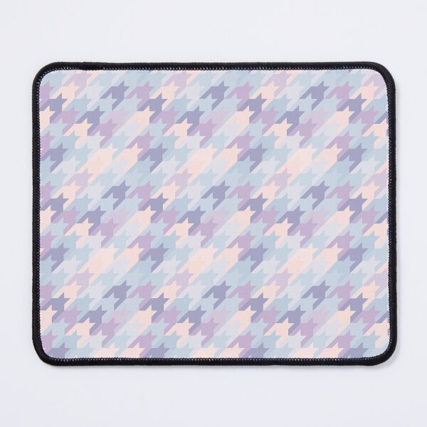 Item preview, Beautiful and Elegant Houndstooth Print Pattern Seamless Design in Pink, Lilac or purple, blue Beige colors designed and sold by RSDigitalPrintDesign.