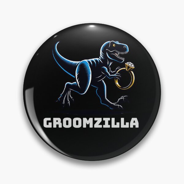 Item preview, Groomzilla Dinosaur Wedding Engagement Bachelor designed and sold by Munich84.