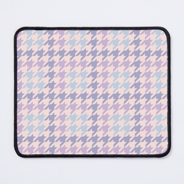 Item preview, Beautiful and Elegant Houndstooth Print Pattern Seamless Design in Pink, Lilac or purple, blue Beige colors designed and sold by RSDigitalPrintDesign.