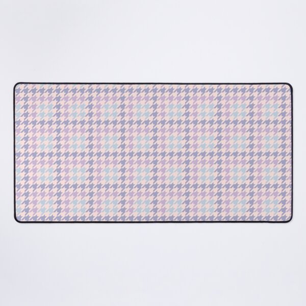 Item preview, Beautiful and Elegant Houndstooth Print Pattern Seamless Design in Pink, Lilac or purple, blue Beige colors designed and sold by RSDigitalPrintDesign.