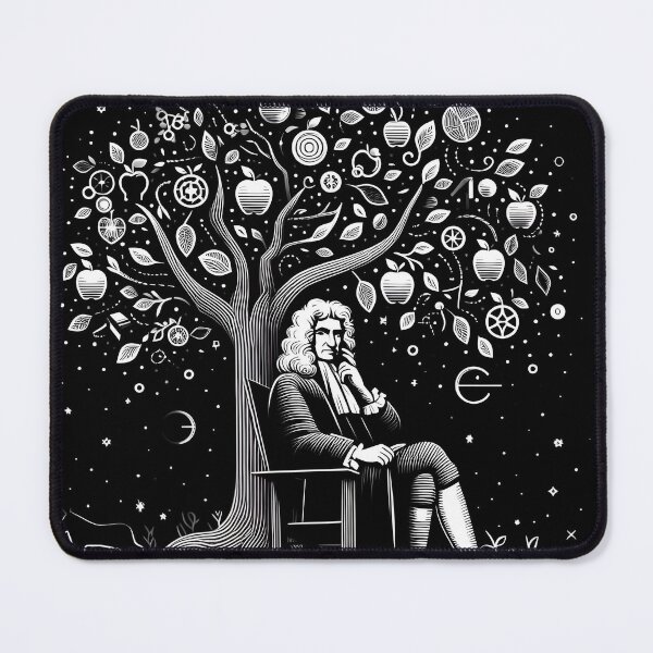 Item preview, A Minimalist Art of Sir Issac Newton  designed and sold by PaintedPixels01.
