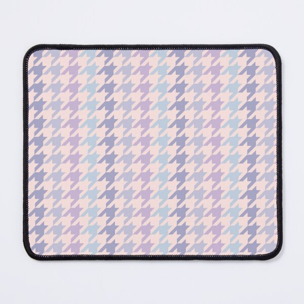 Item preview, Beautiful and Elegant Houndstooth Print Pattern Seamless Design in Pink, Lilac or purple, blue Beige colors designed and sold by RSDigitalPrintDesign.
