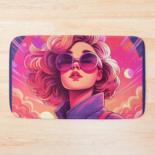 Item preview, Retro poster girl designed and sold by blackquack.